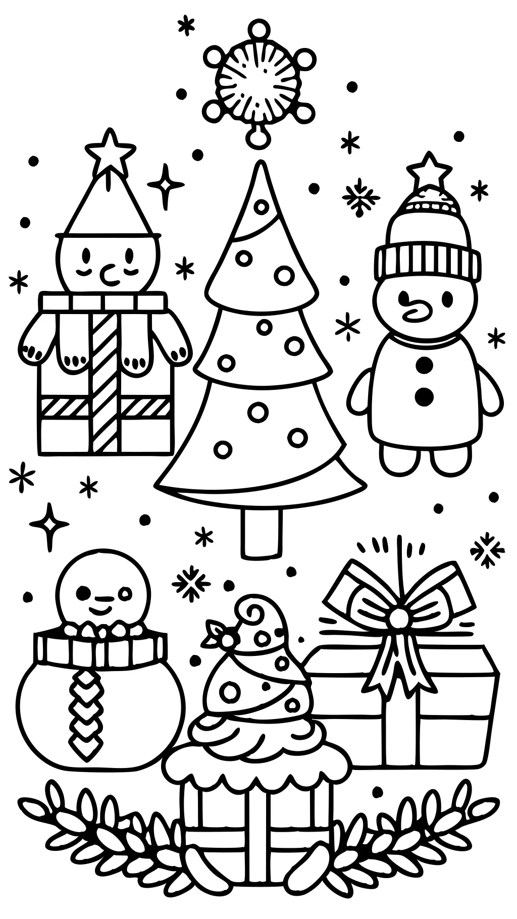 free holiday coloring pages printable